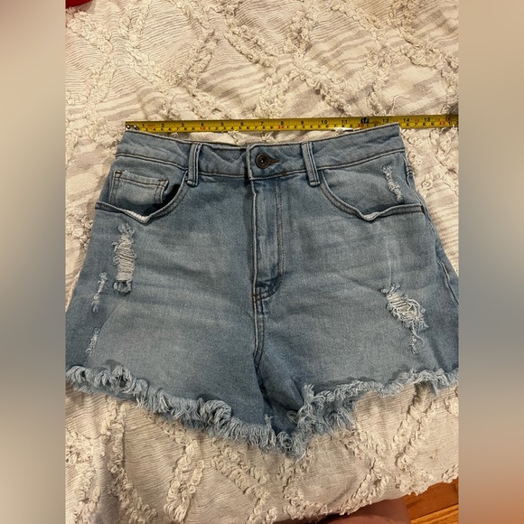 Rewash Pants - Rewashed Jean Shorts